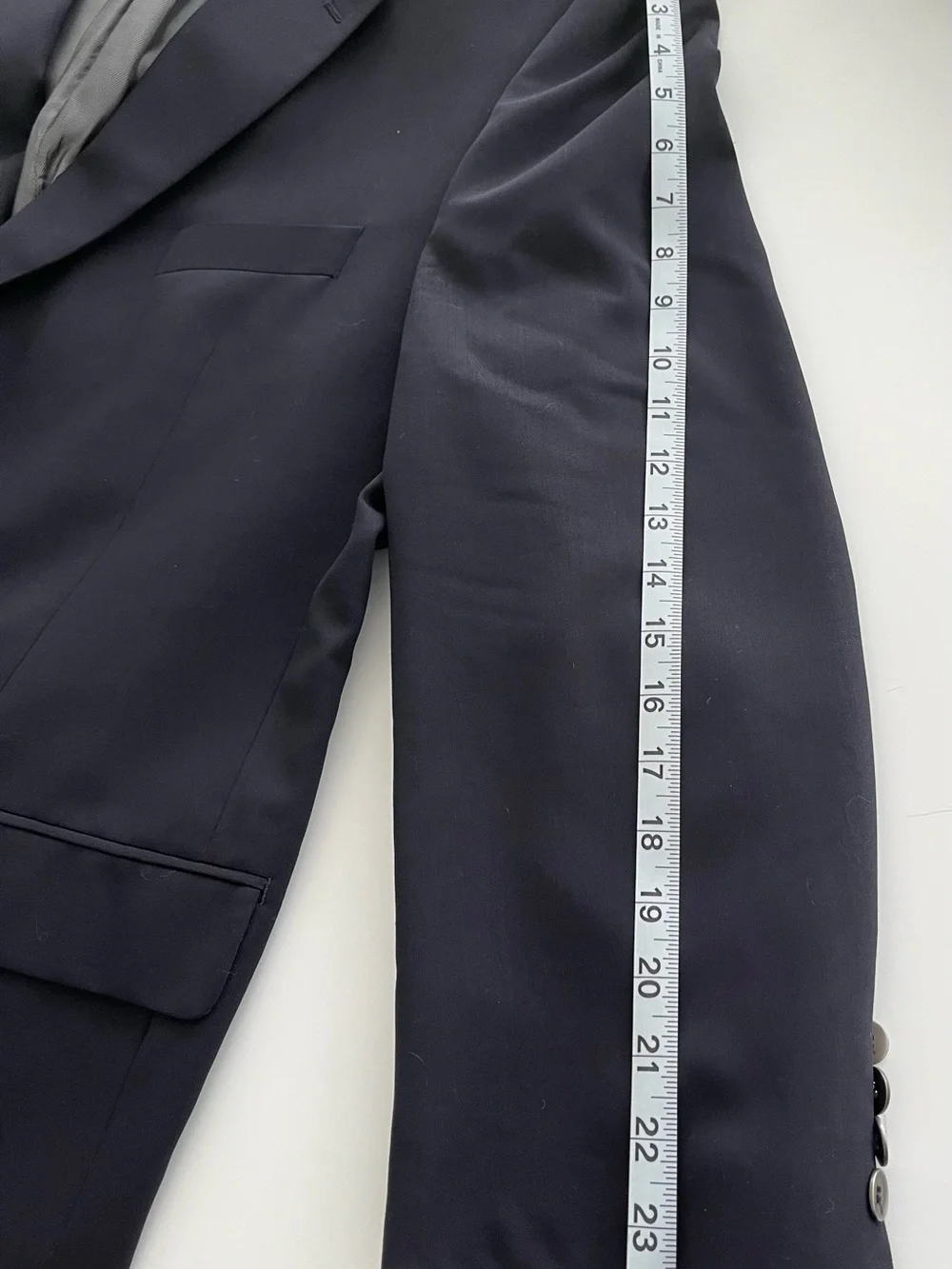Calvin Klein Classic Men's Navy Two-Button Sports Blazer